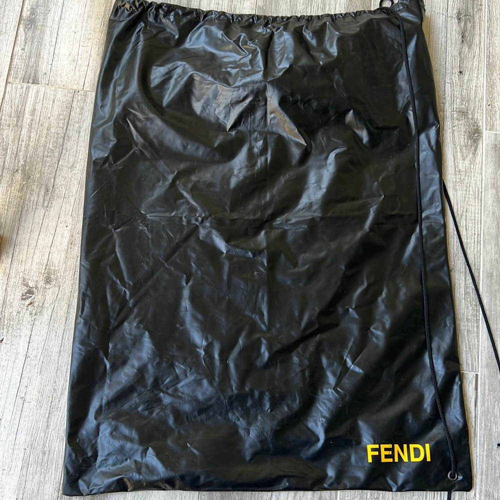 Fendi vintage drawstring bag backpack beach bag